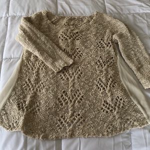 Knit sweater